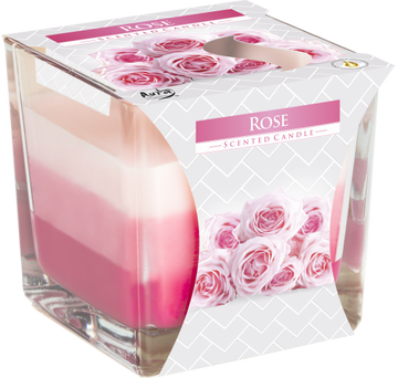 Rainbow Jar Candle - Rose - Hira Online
